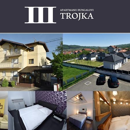 Apartmani I Bungalovi Trojka バニャ・ルカ エクステリア 写真